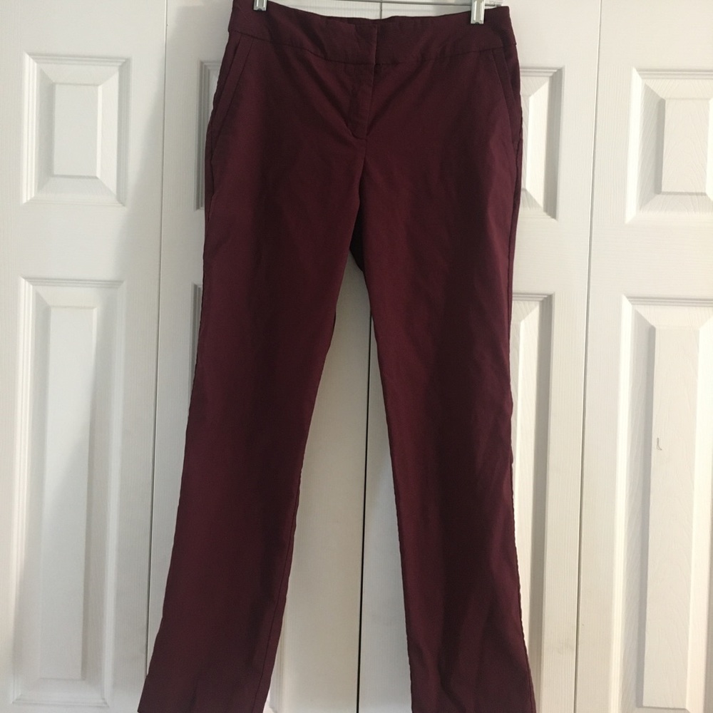 🦚Eggplant dress career pants